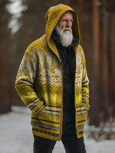 Männer Strickjacke im ethnischen Stil